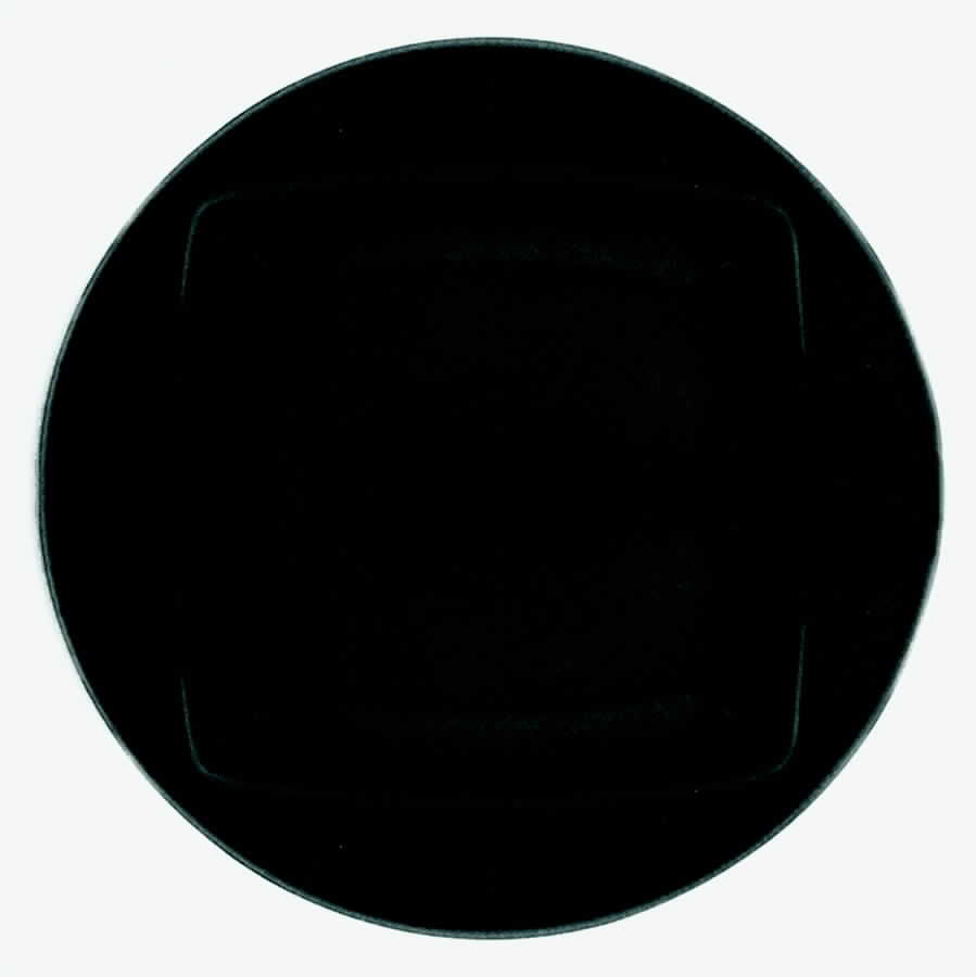 Fiesta Colorations Black Dinner Plate by Homer Laughlin -1