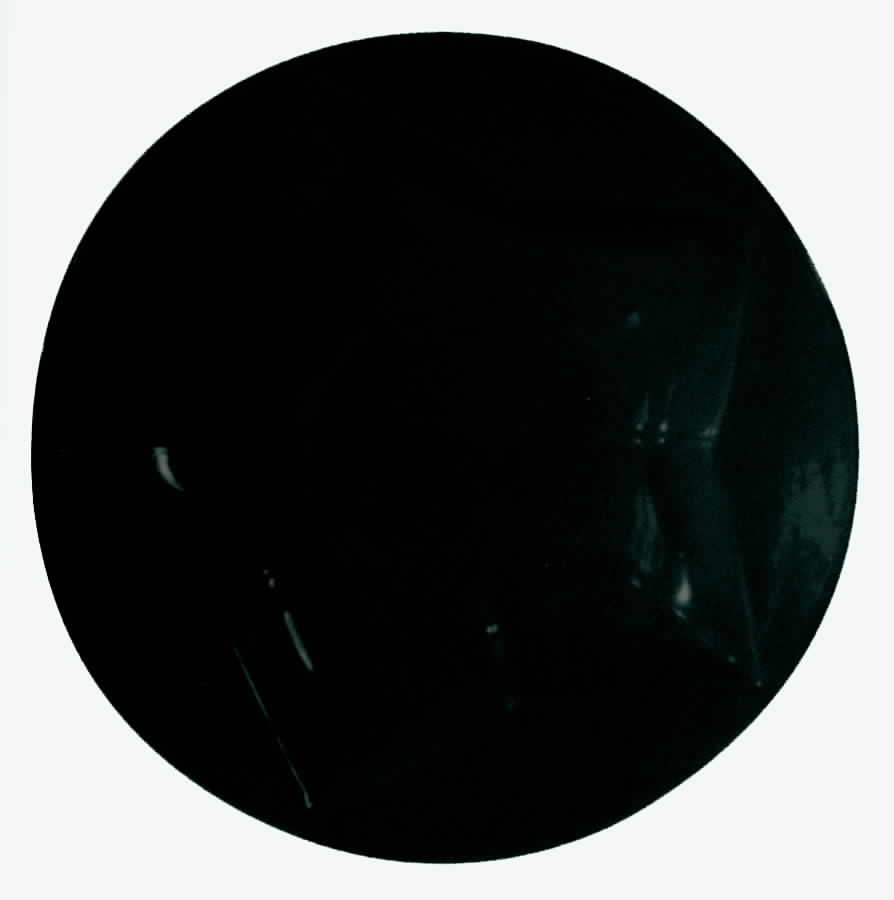 Fiesta Colorations Black Large Rim Soup Bowl by Homer Laughlin -1