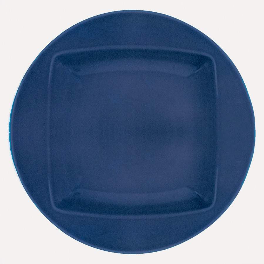 Fiesta Colorations Cobalt Dinner Plate by Homer Laughlin -1