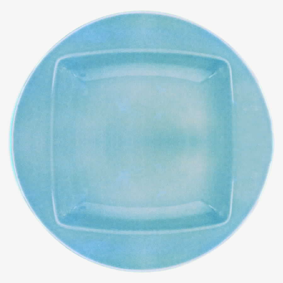 Fiesta Colorations Periwinkle Blue Dinner Plate by Homer Laughlin -1
