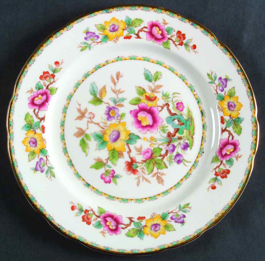 Mandalay (Scalloped) Salad Plate by Hammersley-1