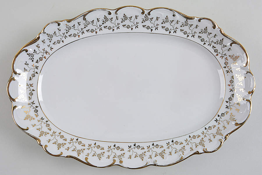 HDR7 12" Oval Serving Platter by House Dresden-1