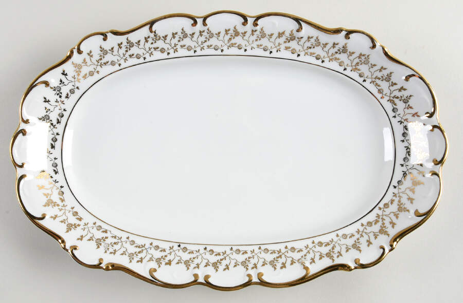 HDR7 14" Oval Serving Platter by House Dresden-1