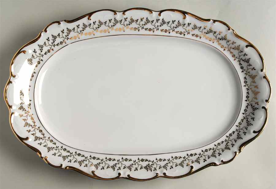 HDR7 15" Oval Serving Platter by House Dresden-1