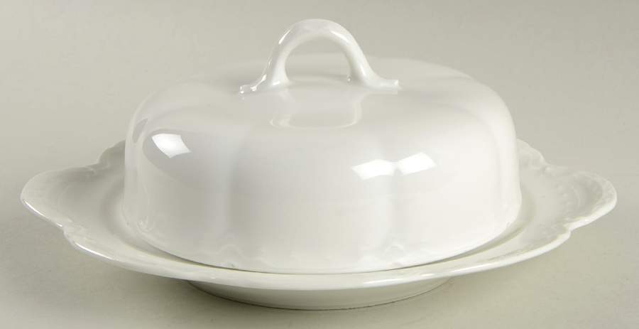 H2720 Round Covered Butter by Haviland-1