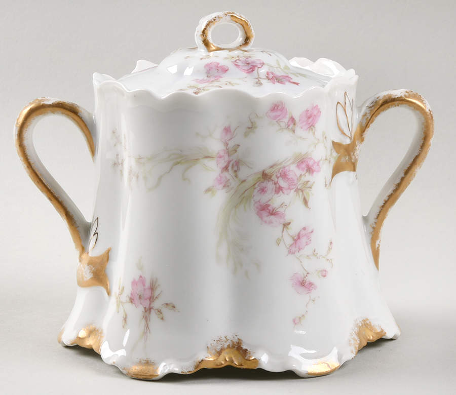 Schleiger 1166-1 Sugar Bowl & Lid by Haviland-1