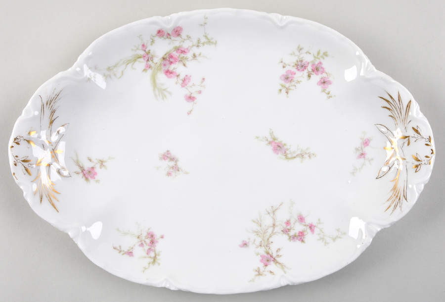Schleiger 1166-1 14" Oval Serving Platter by Haviland-1