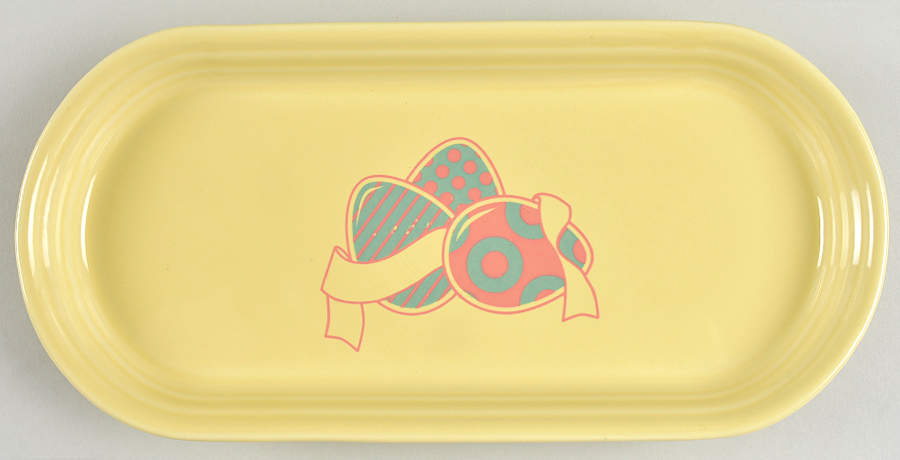 Fiesta Easter Eggs Bread Tray by Homer Laughlin -1
