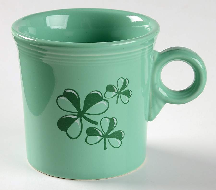Fiesta Shamrock Mug by Homer Laughlin -1