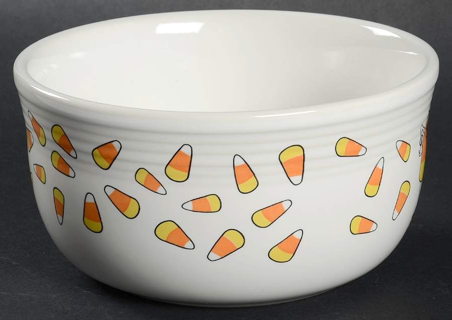 Fiesta Candy Corn Gusto Bowl by Homer Laughlin -1