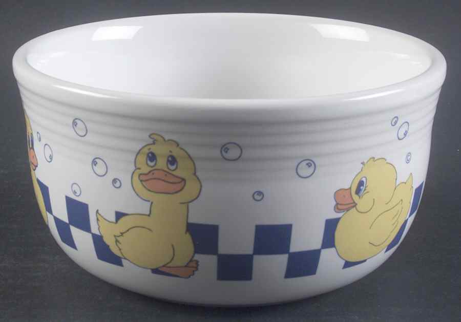Fiesta Rubber Ducky Gusto Bowl by Homer Laughlin -1