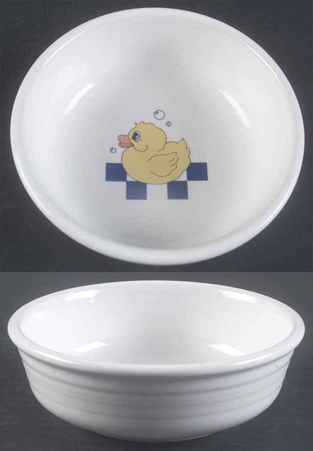 Fiesta Rubber Ducky Coupe Cereal Bowl by Homer Laughlin -1