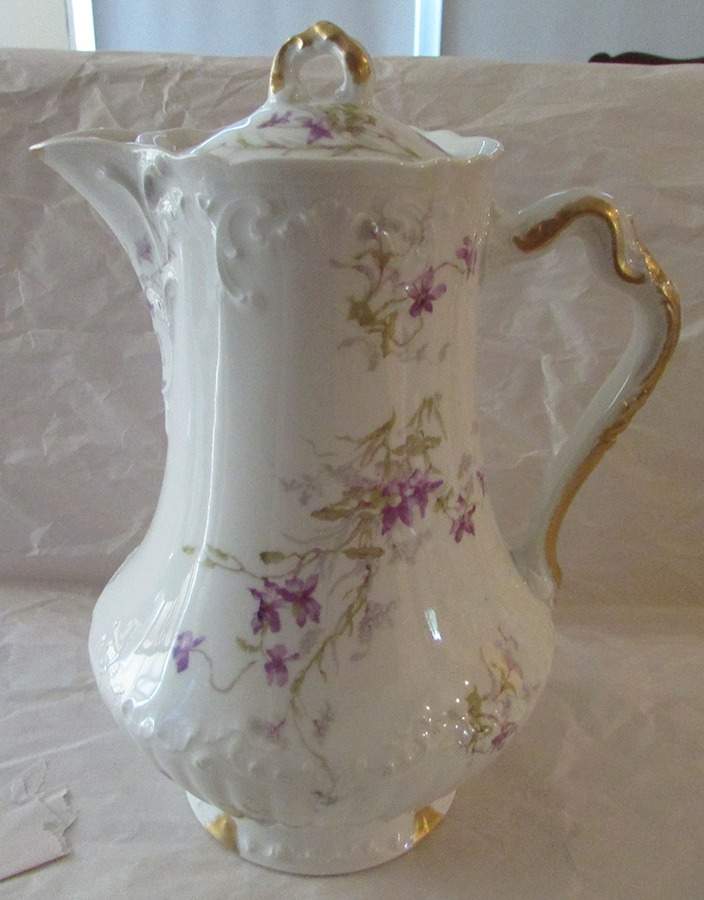 Schleiger 148-1 Coffee Pot & Lid by Haviland-1