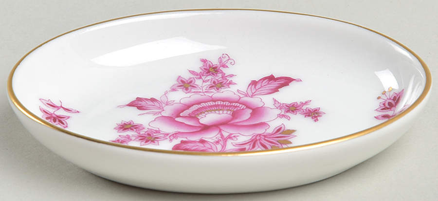 Nanking Bouquet Pink (NBP) 3" Oval Ashtray by Herend-1