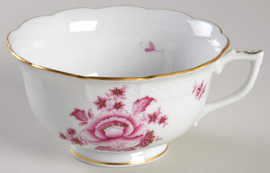 Nanking Bouquet Pink (NBP) Footed Cup by Herend-1
