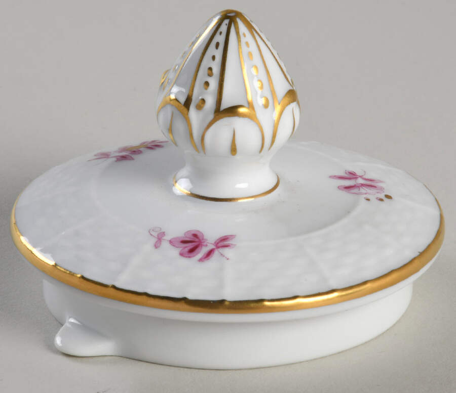 Nanking Bouquet Pink (NBP) Lid for Teapot by Herend-1