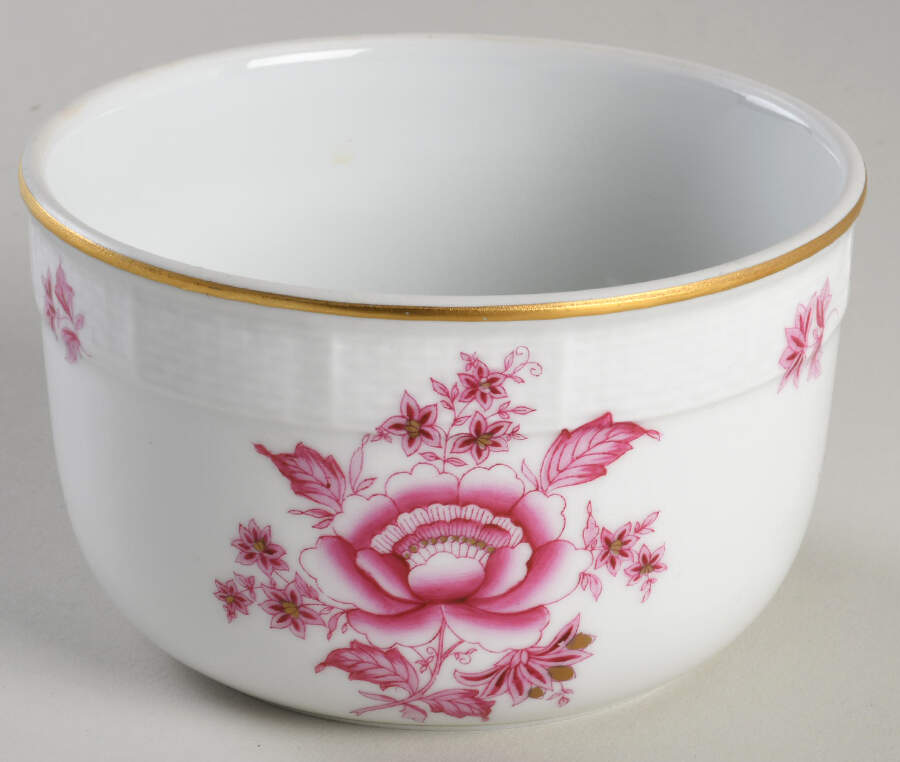Nanking Bouquet Pink (NBP) Sugar Bowl No Lid by Herend-1