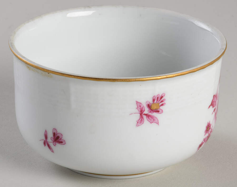 Nanking Bouquet Pink (NBP) Jam/Jelly No Lid by Herend-1