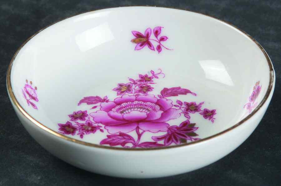 Nanking Bouquet Pink (NBP) Small Ashtray by Herend-1