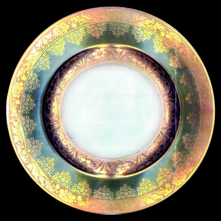 HUT1307 Dinner Plate by Hutschenreuther-1