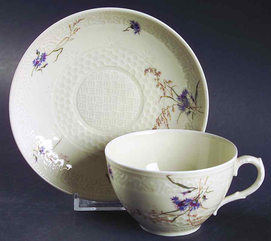 Schleiger 435-1 Flat Cup & Saucer Set by Haviland-1