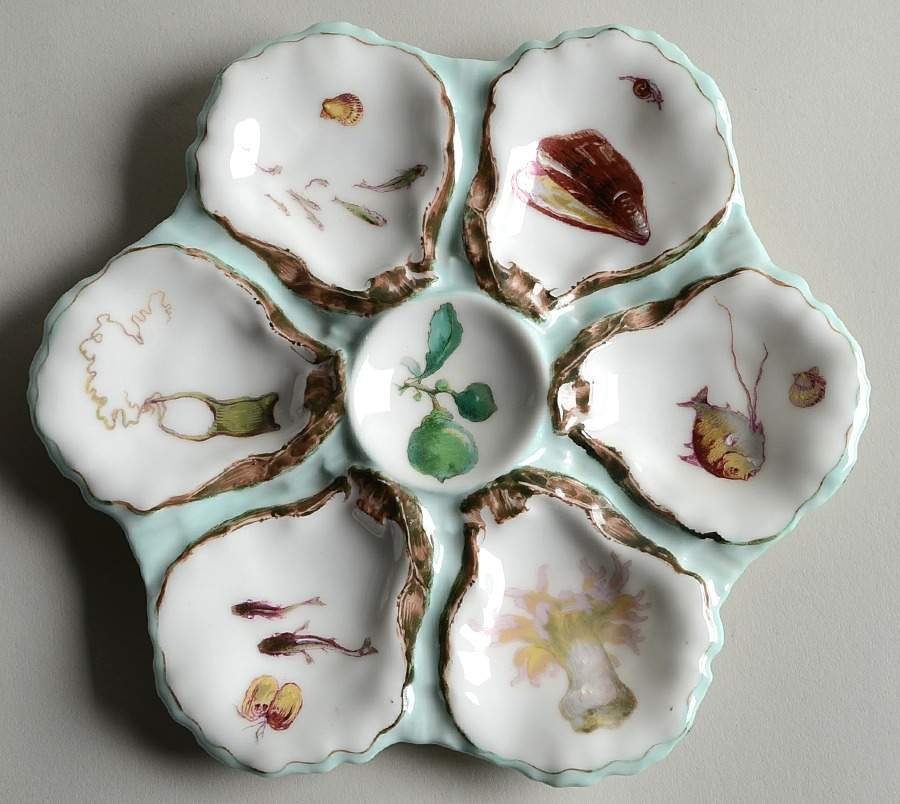 H2755 Oyster Plate by Haviland-1