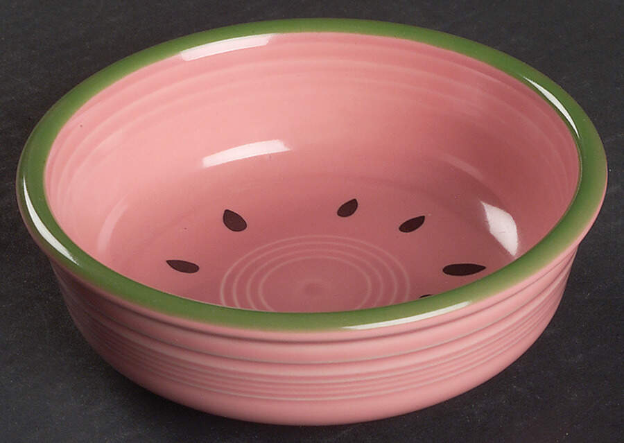 Fiesta Watermelon Coupe Cereal Bowl by Homer Laughlin -1