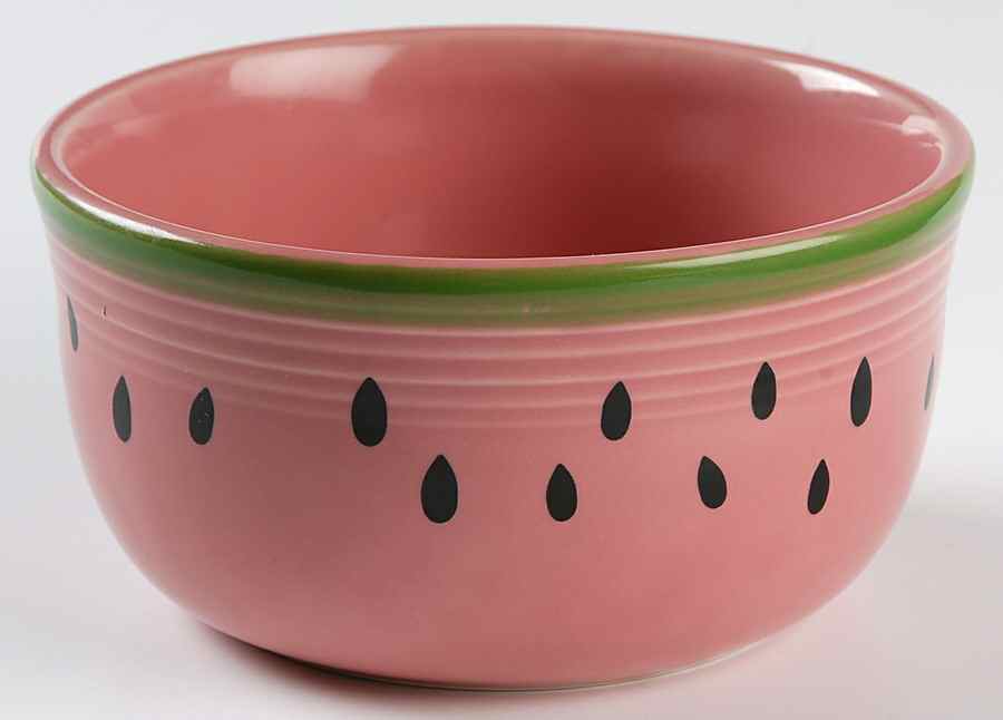 Fiesta Watermelon Gusto Bowl by Homer Laughlin -1