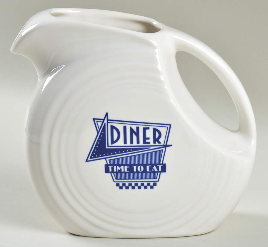 Fiesta Diner Cobalt 28 Oz Pitcher by Homer Laughlin -1