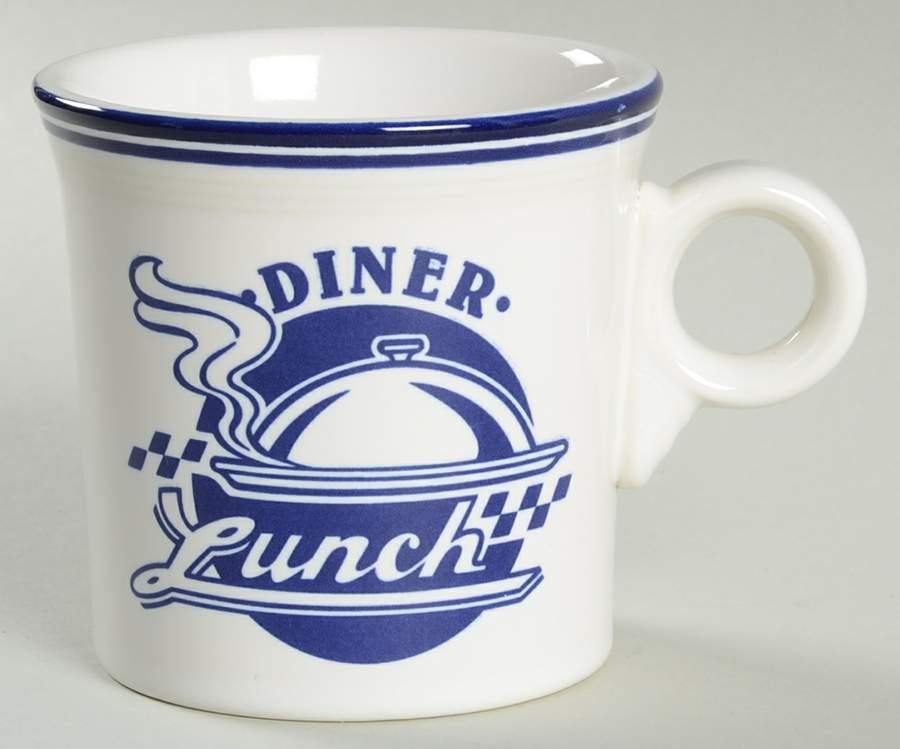 Fiesta Diner Cobalt Mug by Homer Laughlin -1