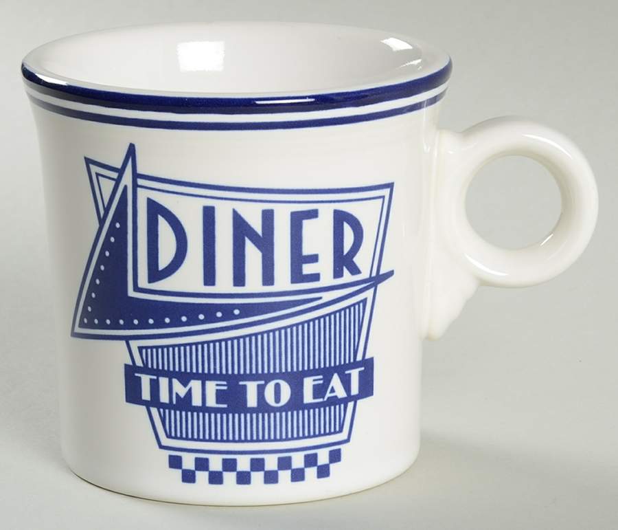 Fiesta Diner Cobalt Mug by Homer Laughlin -1