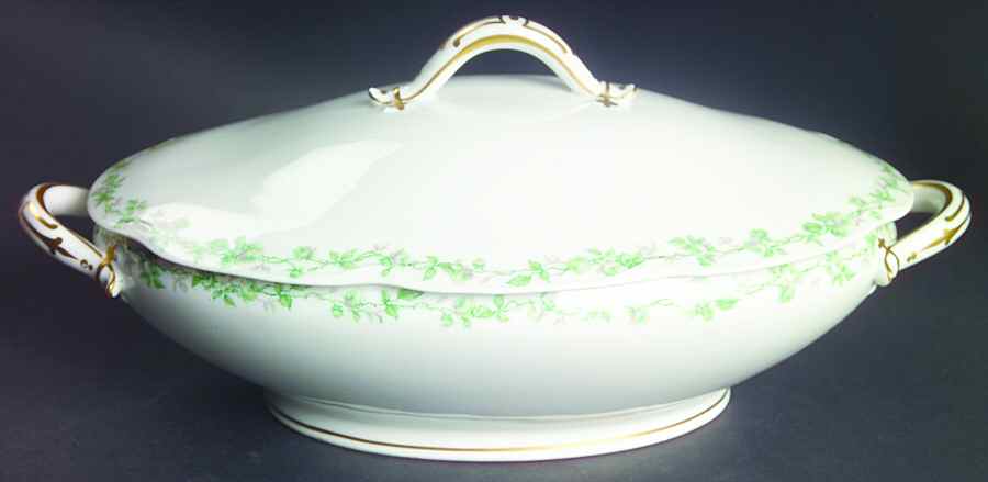 Schleiger 1141-1 Oval Covered Vegetable by Haviland-1