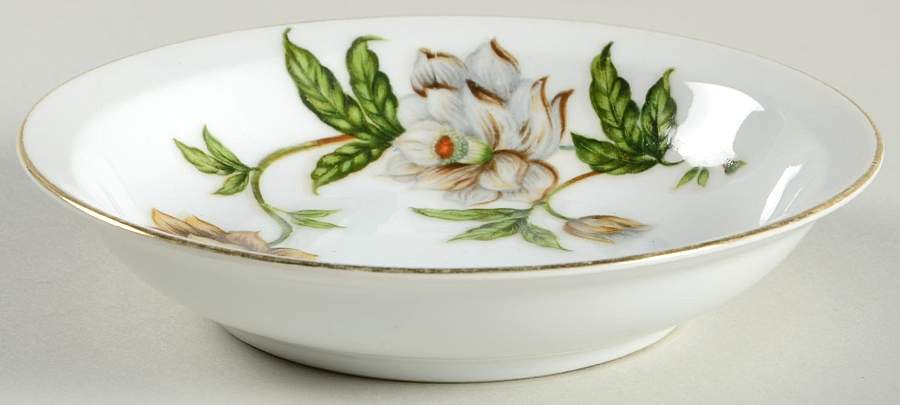 Carolyn Rim Fruit/Dessert (Sauce) Bowl by Hira China-1