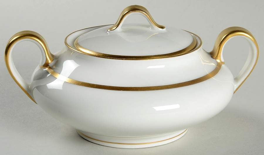 H2775 Sugar Bowl & Lid by Haviland-1