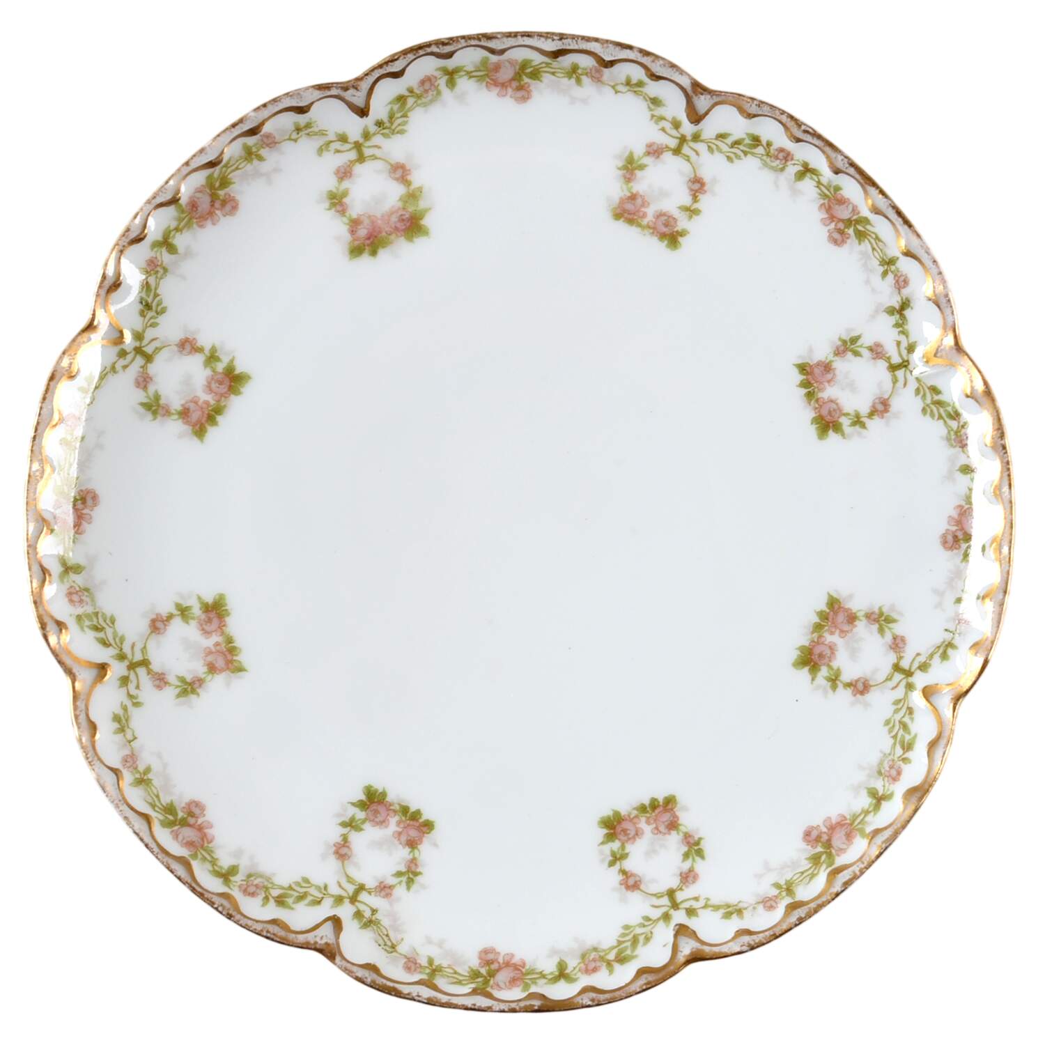 Schleiger 1142-1 Coupe Salad Plate by Haviland-1