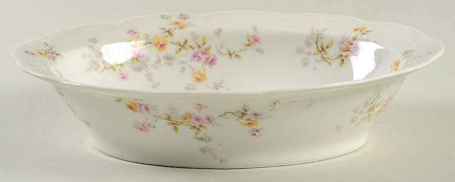Schleiger 339-1 9" Oval Vegetable Bowl by Haviland-1