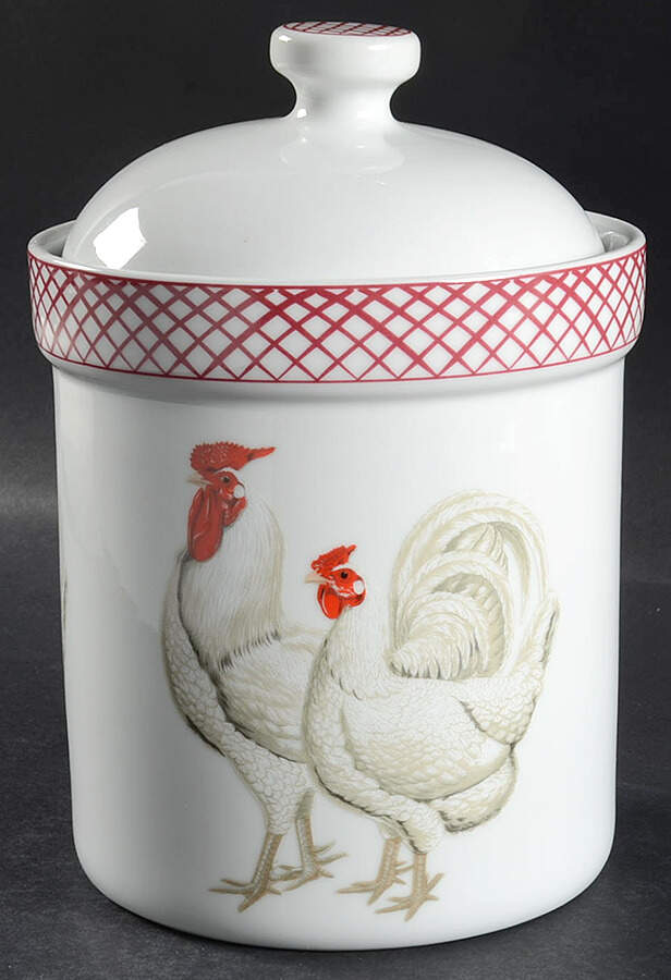 Rooster Large Canister & Lid by Home Essentials-1
