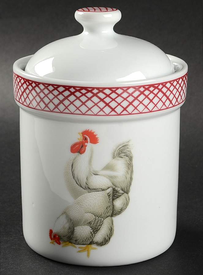 Rooster Small Canister & Lid by Home Essentials-1