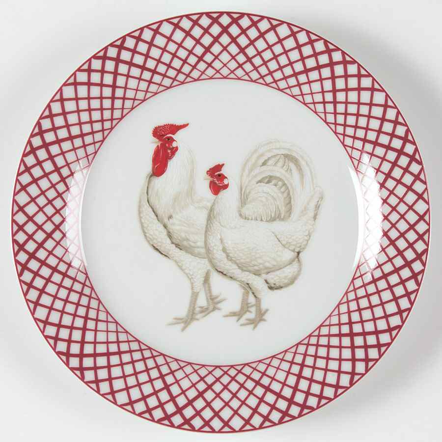 Rooster Salad Plate by Home Essentials-1