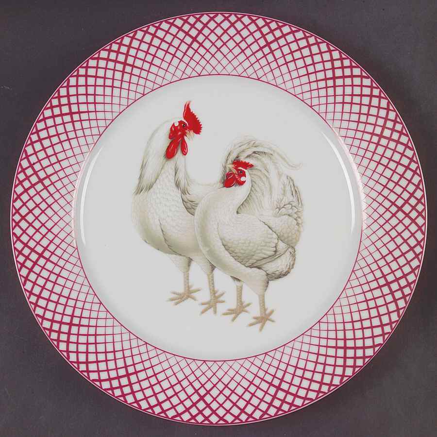 Rooster Dinner Plate by Home Essentials-1