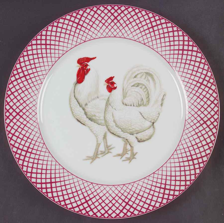 Rooster Dinner Plate by Home Essentials-1