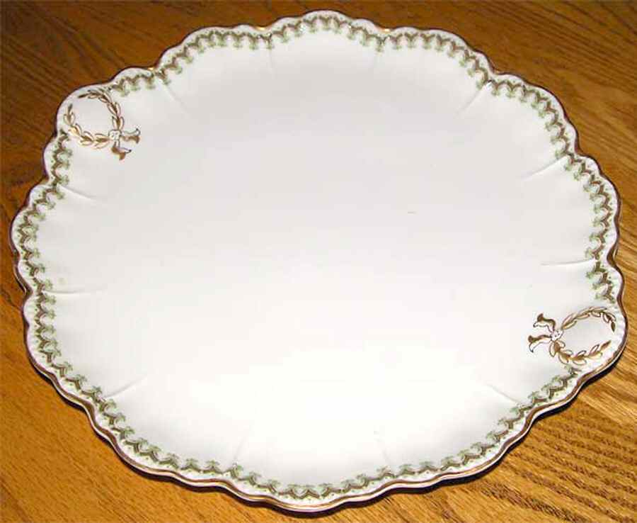 Schleiger 288-1 Handled Cake Plate by Haviland-1