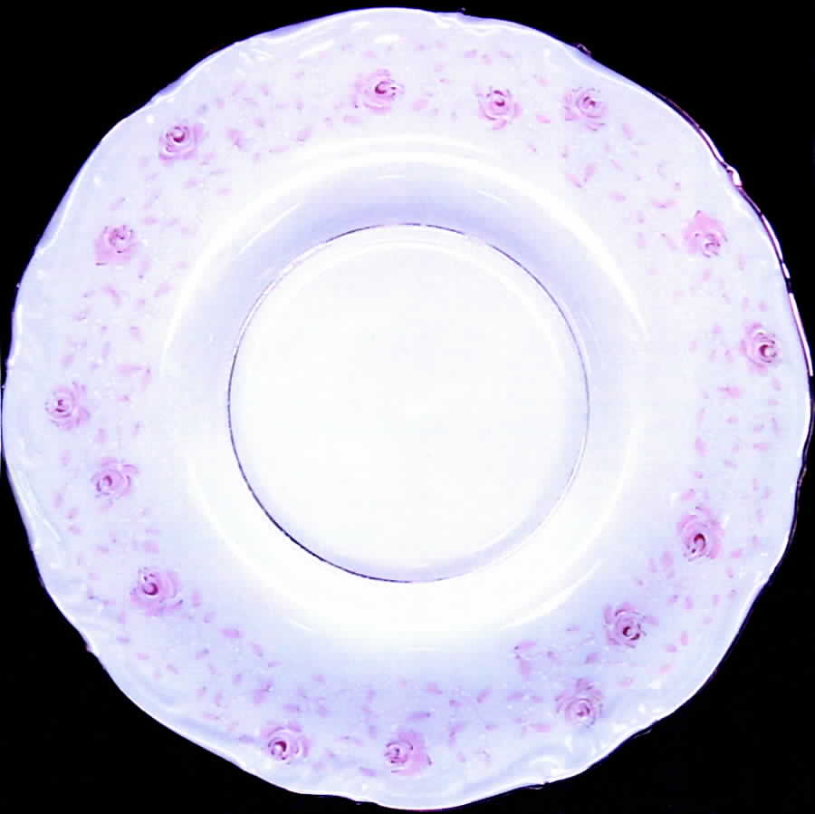 Pink Garland Saucer by Hertel Jacob-1