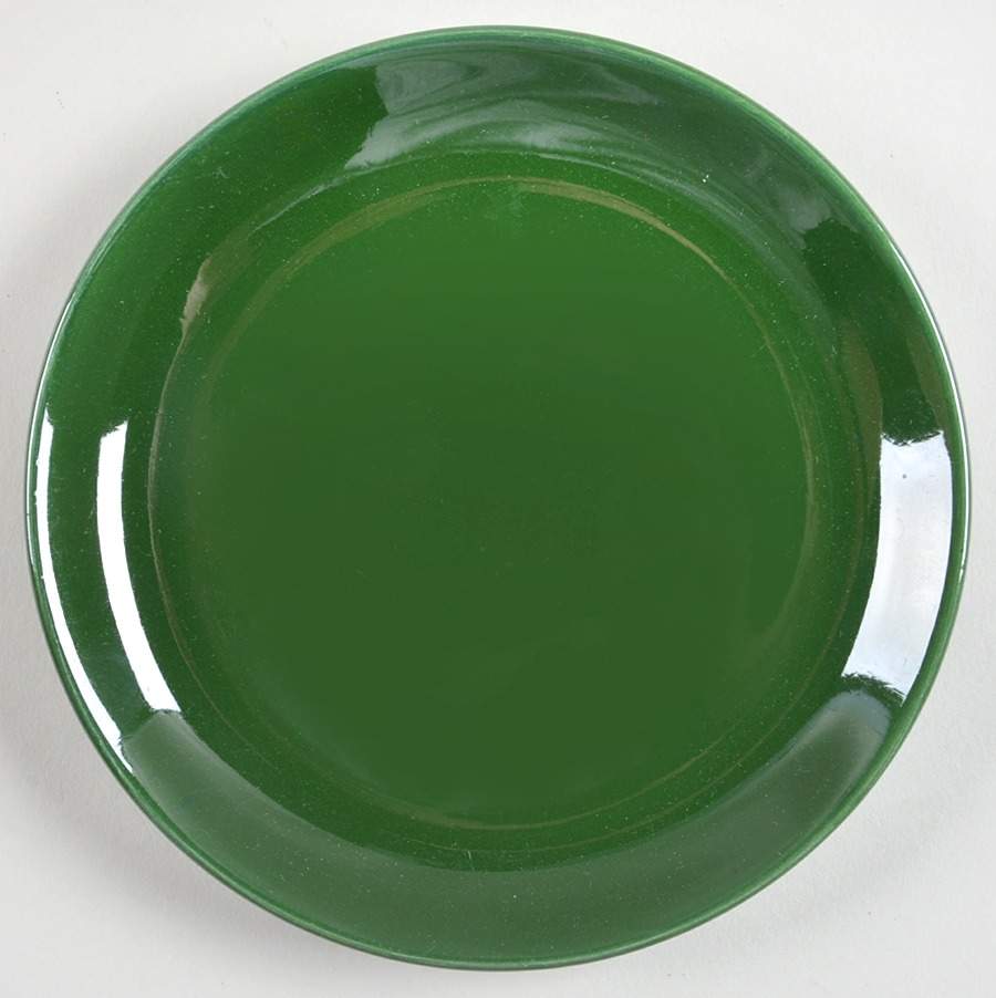 Malibu Modern Forest Green (Dark) Bread & Butter Plate by Hollydale-1