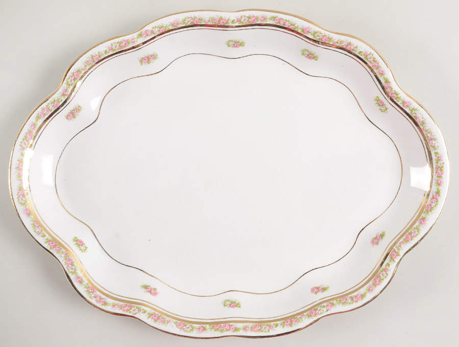 AX36 13" Oval Serving Platter by Homer Laughlin -1