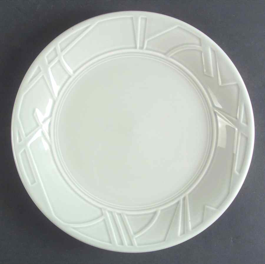 Fiesta 2000 Gray Dinner Plate by Homer Laughlin -1