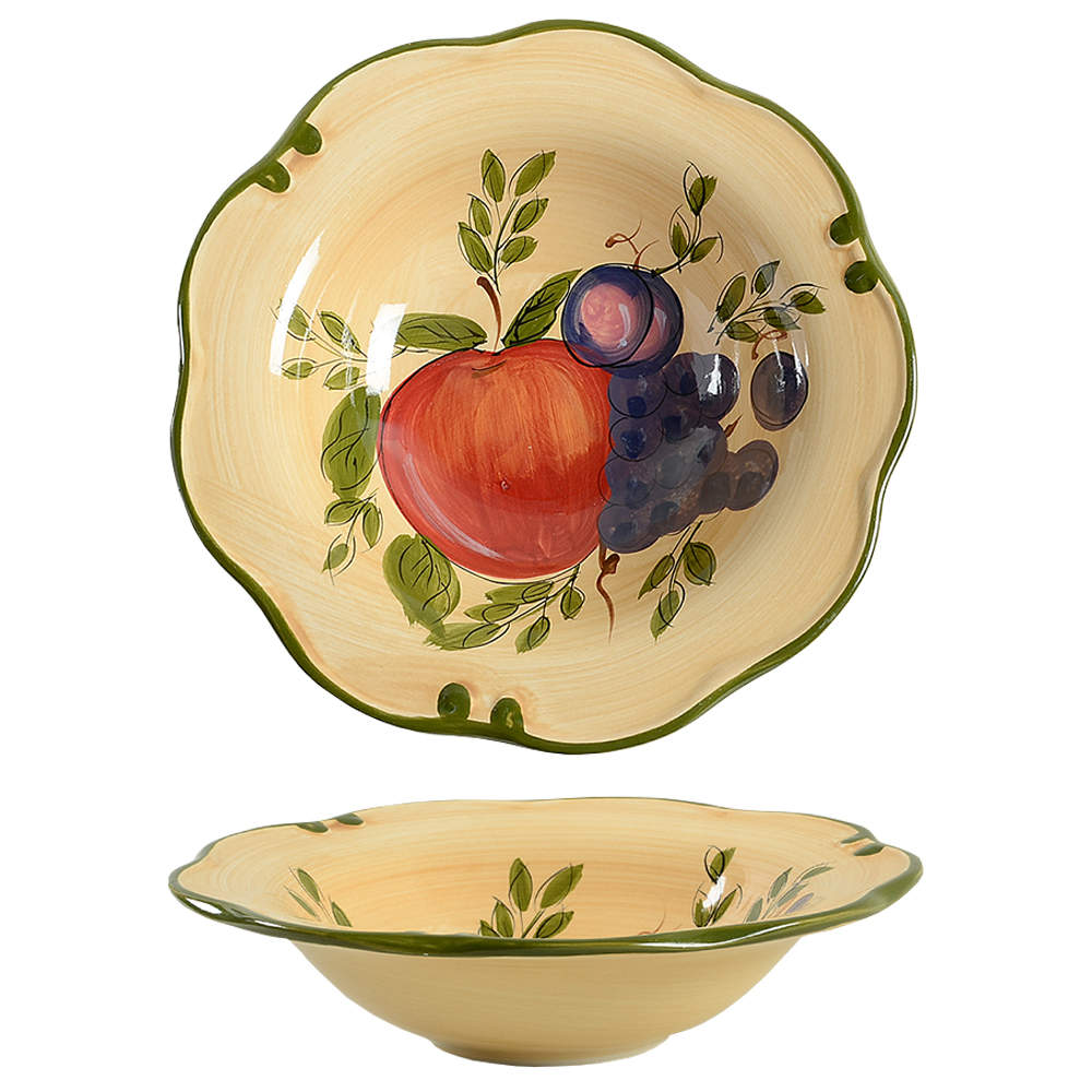 Granada Soup/Cereal Bowl by Home Trends-1