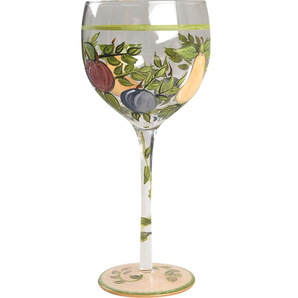 Granada 12 Oz Glassware Goblet by Home Trends-1