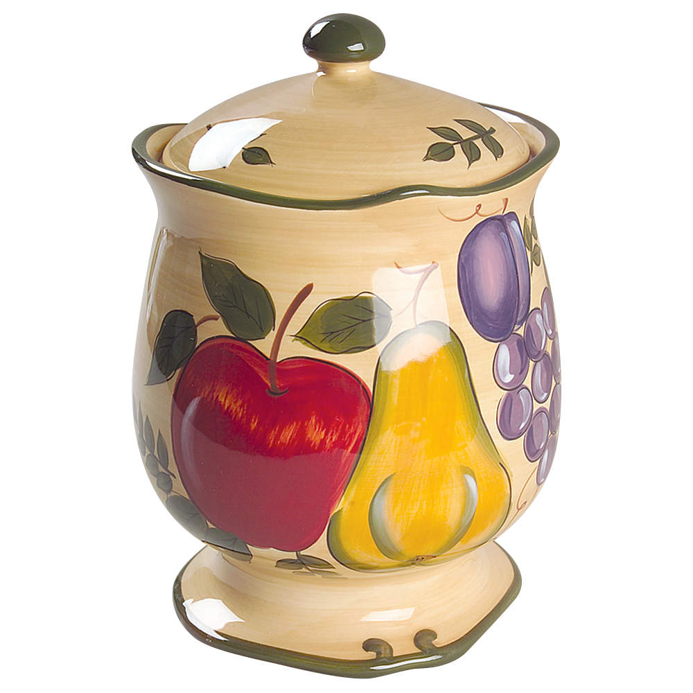 Granada Medium Canister & Lid by Home Trends-1