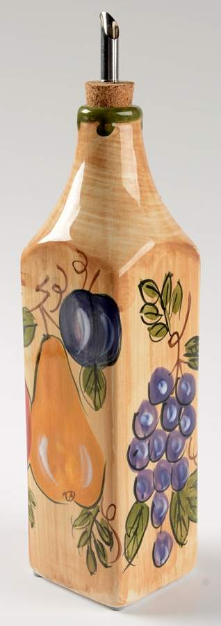Granada Oil/Vinegar with Cork Stopper by Home Trends-1